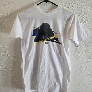 Bait Cowboy Bebop White and Blue Graphic Tee
